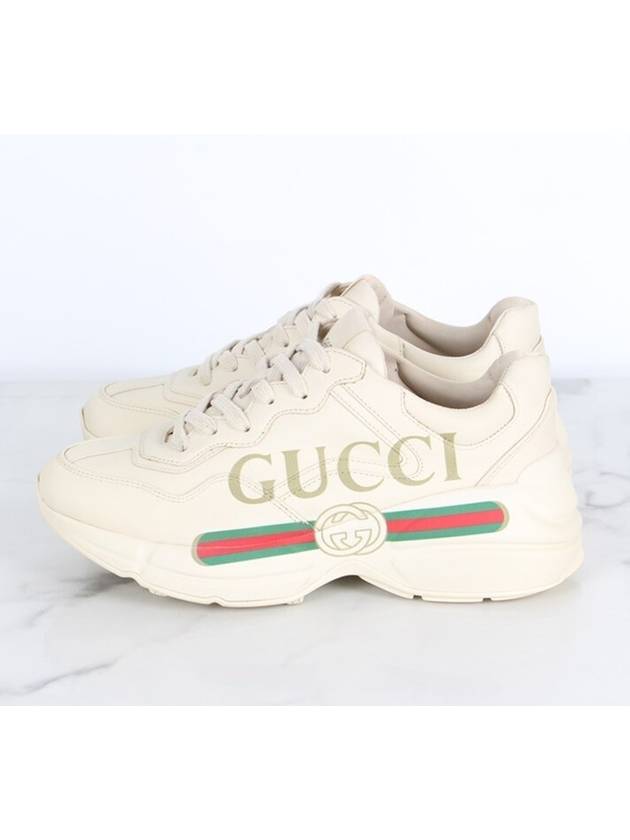 Band logo rhyton sneakers 38 250 - GUCCI - BALAAN 5