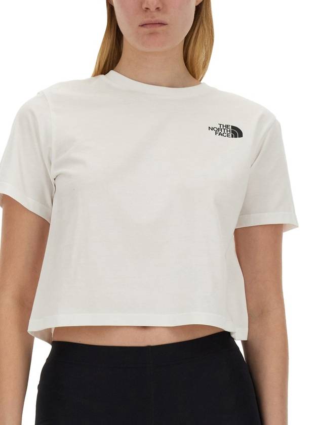 The Short Sleeve T-Shirt NF0A87U4 FN41 WHITE - THE NORTH FACE - BALAAN 9