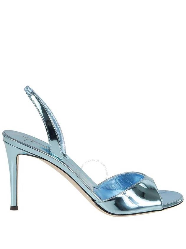 Giuseppe Zanotti Basic 85 Slingback Metallic Sandals, Brand Size 36 ( US Size 6 ) - GIUSEPPE ZANOTTI - BALAAN 1