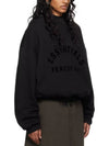 Spring Fleece Nylon Hood Black - FEAR OF GOD ESSENTIALS - BALAAN 3