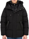 GRAYDON BLACK Men s Hooded Padded Jacket Classic Fit - MACKAGE - BALAAN 4