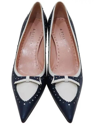 Smith Market A Testoni dark blue shoes women s - A. TESTONI - BALAAN 1