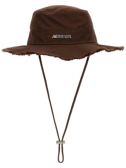 Le Bob Artichaut Cotton Bucket Hat Brown - JACQUEMUS - BALAAN 2