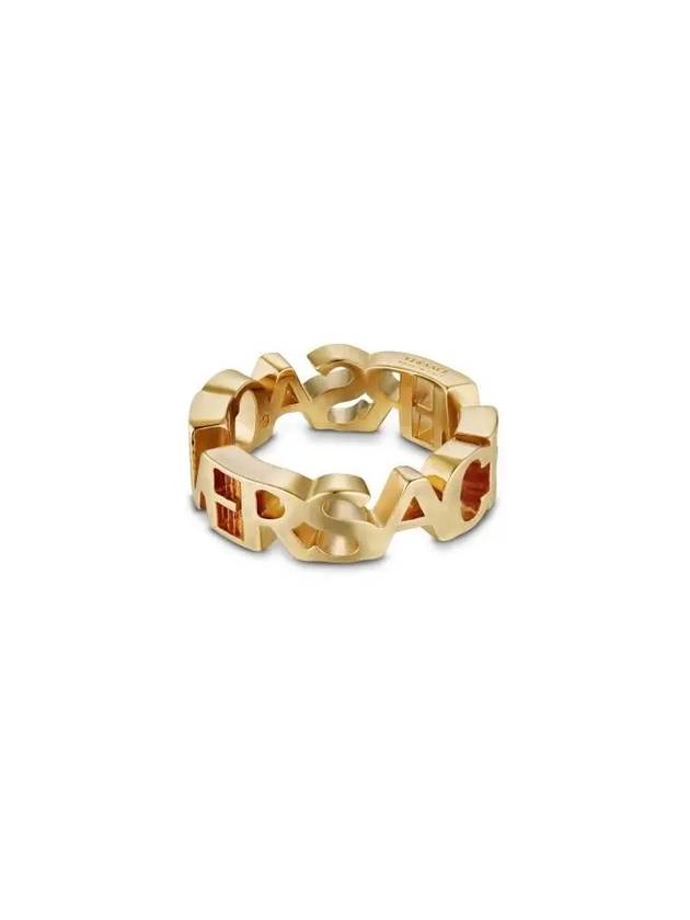 Logo Ring Gold - VERSACE - BALAAN 2