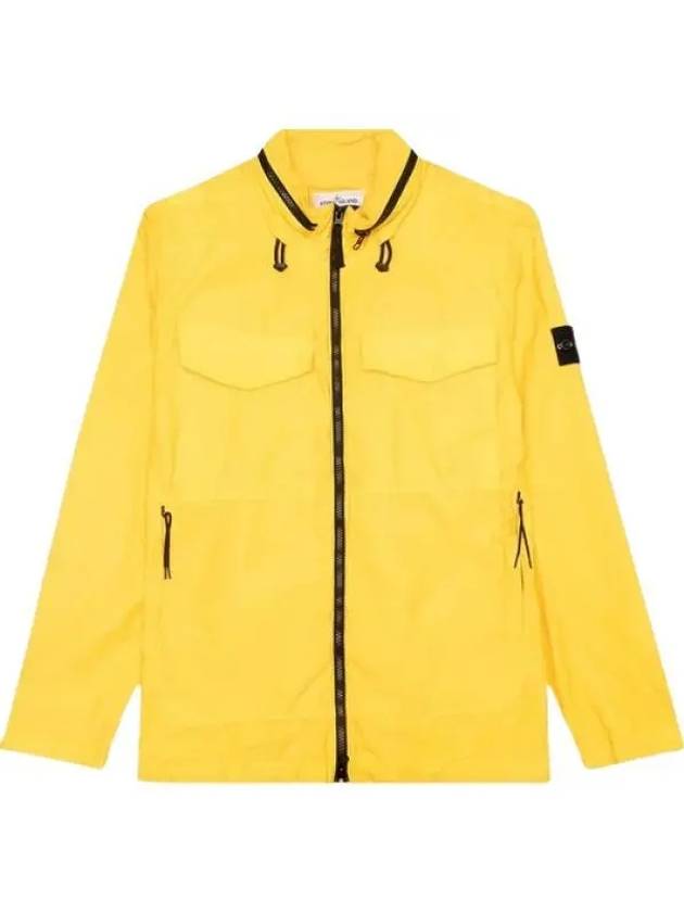 Waffen Naslan Light Watro Zip-up Jacket Yellow - STONE ISLAND - BALAAN 2