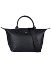 Le Pliage Xtra Leather Tote Bag Black - LONGCHAMP - BALAAN 3