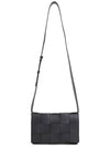 Intrecciato Cassette Cross Bag Black - BOTTEGA VENETA - BALAAN 8