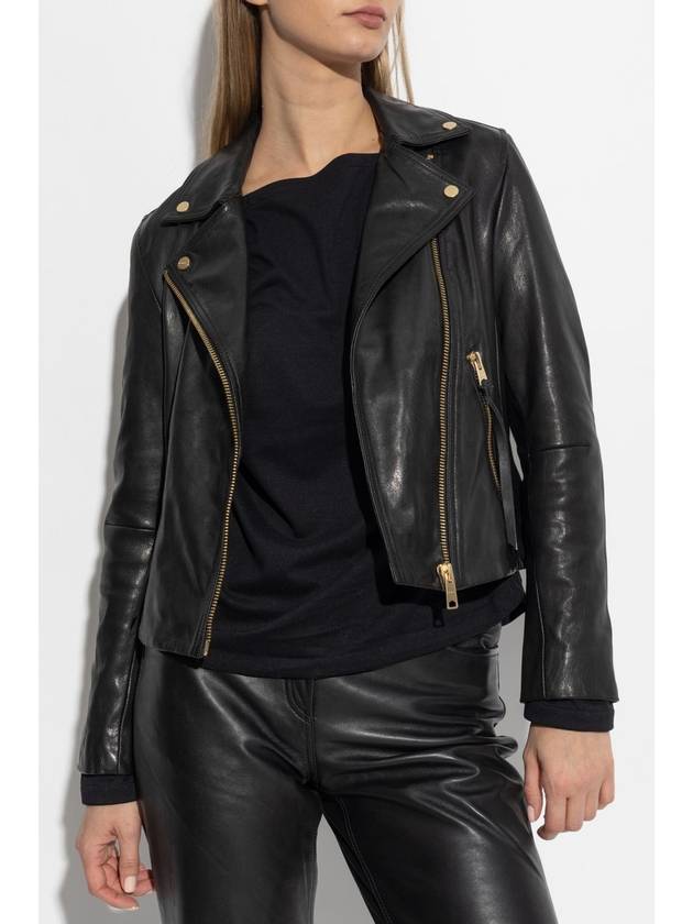 AllSaints Leather Jacket Dalby, Women's, Black - ALLSAINTS - BALAAN 3