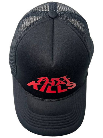 Men s ATK Stack Logo Trucker Cap Ball - GALLERY DEPT. - BALAAN 1