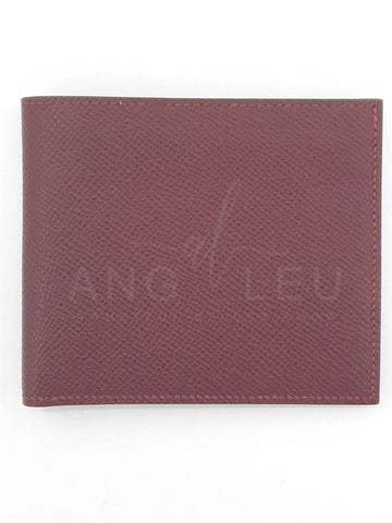 MC2 Kopernik Men's Half Wallet Wine Color H043013CA - HERMES - BALAAN 1