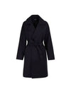 Double Breast Belt Single Coat Navy - A.P.C. - BALAAN 2