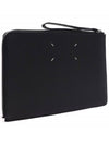 4 Stitch Clutch Bag Black - MAISON MARGIELA - BALAAN 4