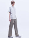 Women's Piping Pintuck Track Pants Khaki - MOTH - BALAAN 1