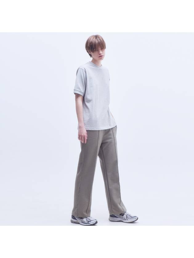 Women's Piping Pintuck Track Pants Khaki - MOTH - BALAAN 1