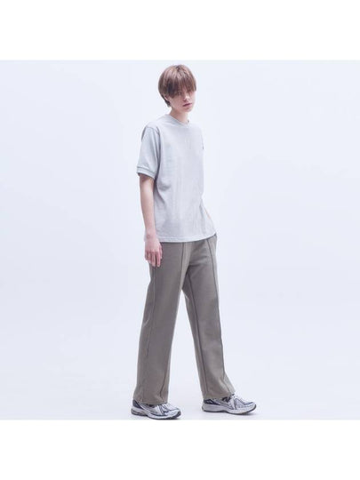 Women's Piping Pintuck Track Pants Khaki - MOTH - BALAAN 2