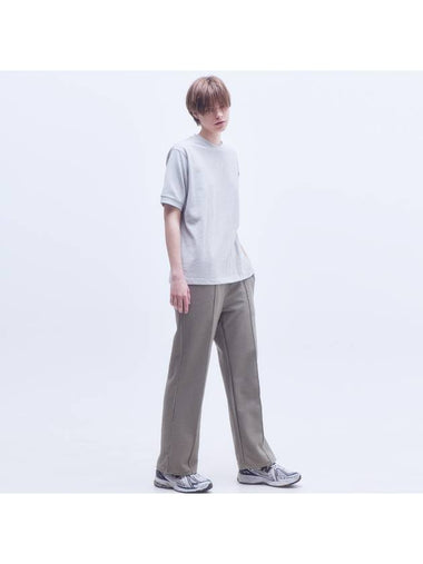 Women's Piping Pintuck Track Pants Khaki - MOTH - BALAAN 1