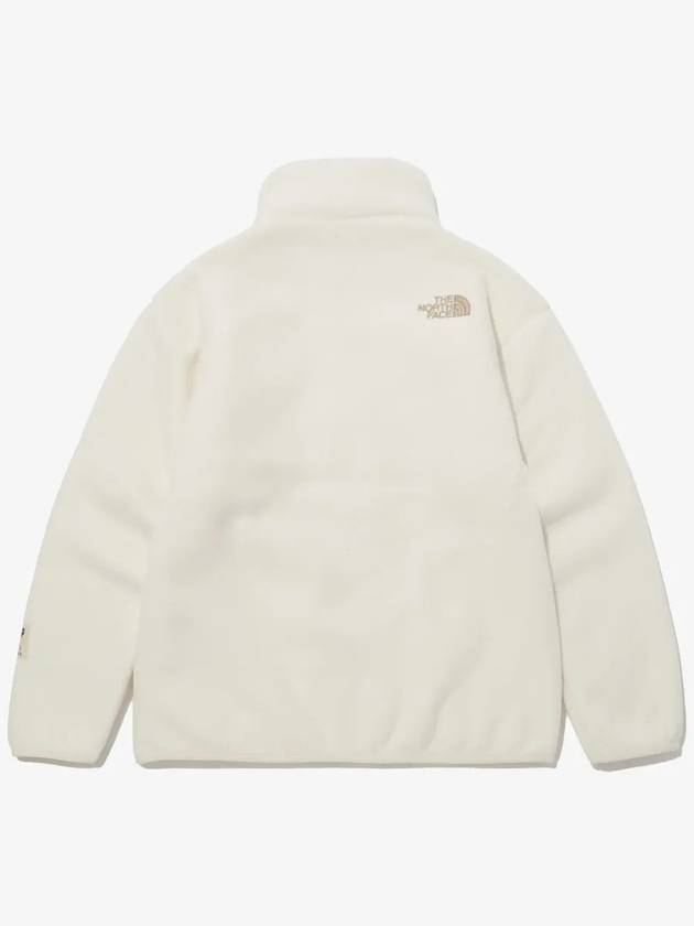 Kids Royal Tone Fleece Jacket Cream NJ4FP51T - THE NORTH FACE - BALAAN 2