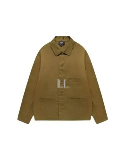 Vianney Shirt Jacket Tobacco - A.P.C. - BALAAN 2