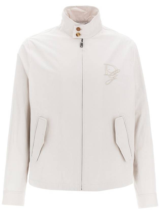 Dolce & Gabbana Logo Embroidery Jacket - DOLCE&GABBANA - BALAAN 1