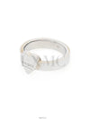 Trademark Silver Heart Ring No 12 223867 - GUCCI - BALAAN 2