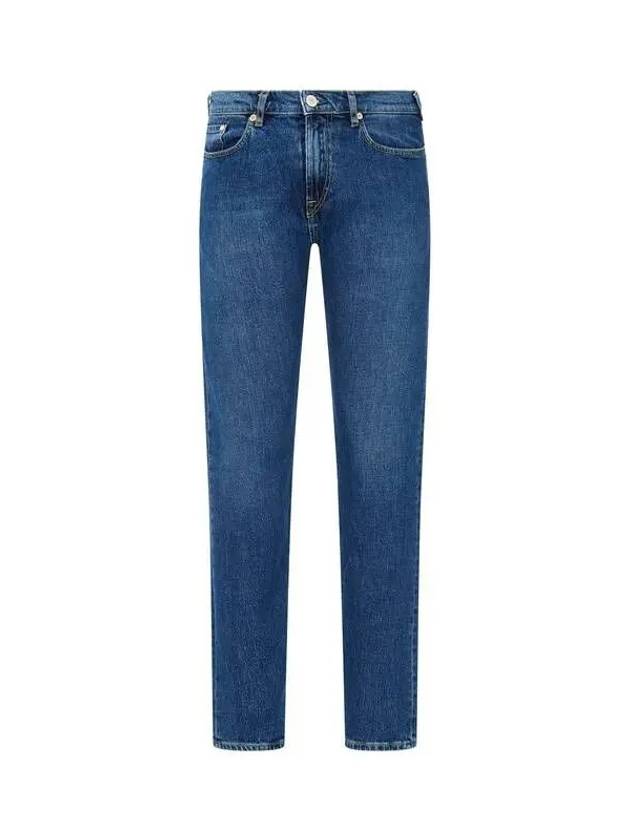 PS logo patch tapered leg jeans blue - PAUL SMITH - BALAAN 1