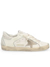 Superstar Suede Tab Low Top Sneakers White - GOLDEN GOOSE - BALAAN.