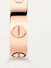 Love Wedding Band Ring Pink Gold - CARTIER - BALAAN 4