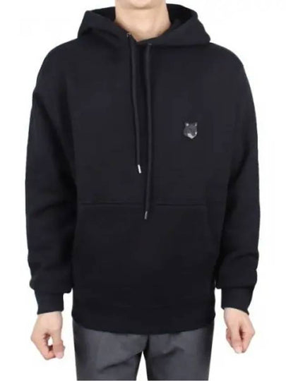 Bold Fox Head Patch Comfort Hoodie Black - MAISON KITSUNE - BALAAN 2