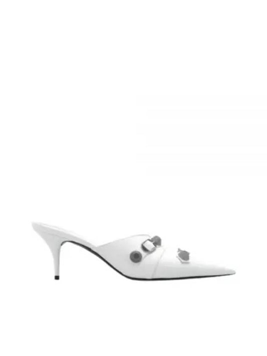 CAGOLE Arena Lambskin Mule Optic White - BALENCIAGA - BALAAN 2