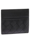 Intrecciato Card Wallet Black - BOTTEGA VENETA - BALAAN 2