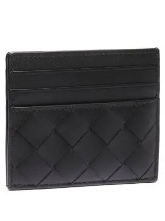 Intrecciato Card Wallet Black - BOTTEGA VENETA - BALAAN 2