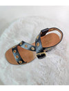 EYELETS Resort Leather Sandals - CELINE - BALAAN 6