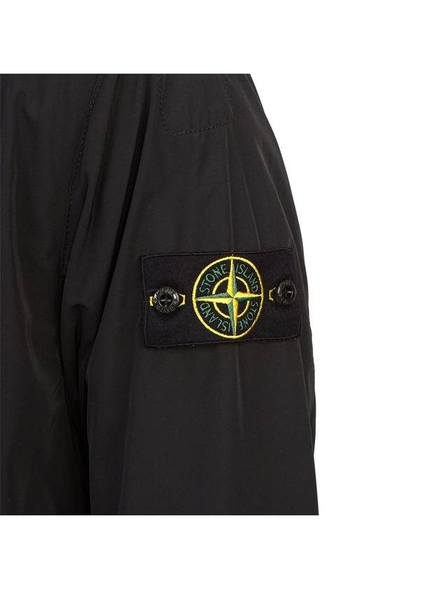 Compass Badge Jacket Black - STONE ISLAND - BALAAN 9