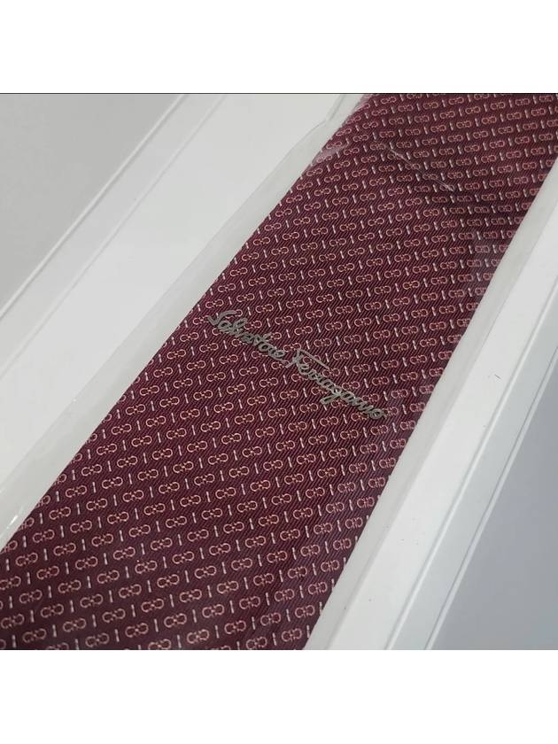 Ferragamo Men s Silk Red Wine Tie 732248 Gift Recommendation - SALVATORE FERRAGAMO - BALAAN 3