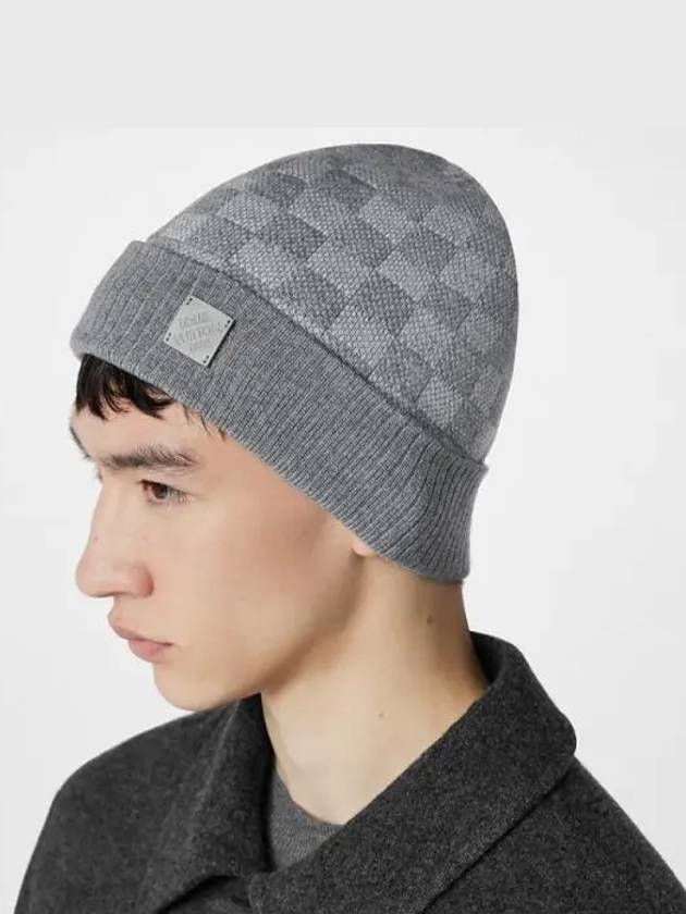 Neo Petit Damier Beanie Light Grey - LOUIS VUITTON - BALAAN 2