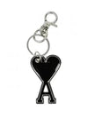 Heart Logo Keyholder Black - AMI - BALAAN 2