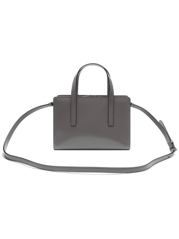 Re-Edition 1995 Brushed Leather Hand Mini Bag Grey - PRADA - BALAAN 5