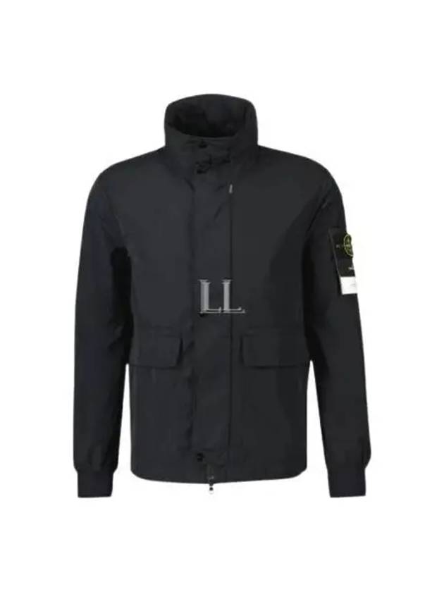 Compass Badge Jacket Black - STONE ISLAND - BALAAN 2