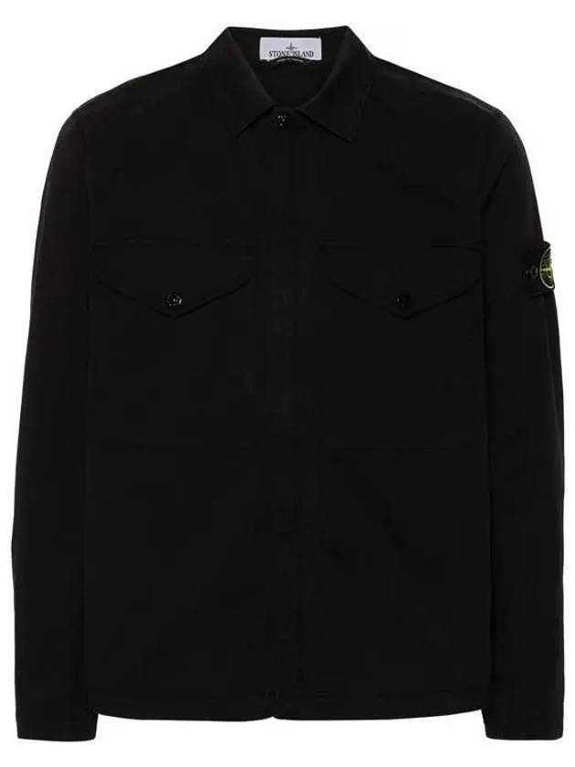 Wapen Zip-Up Jacket Black - STONE ISLAND - BALAAN 2