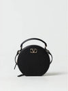 V Logo Signature Round Mini Bag Black - VALENTINO - BALAAN 2