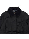 Beadnell Wax Zip-up Jacket Black - BARBOUR - BALAAN 4