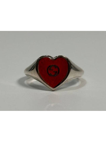 G Interlocking Heart Ring No 10 - GUCCI - BALAAN 1