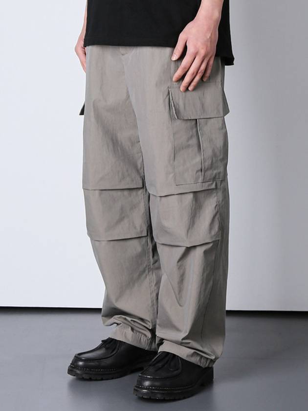 M 65 Nylon Field Cargo 2WAY Pants Gray - KND - BALAAN 4