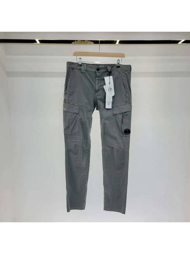 Lens Cargo Pants Light Gray - CP COMPANY - BALAAN 1