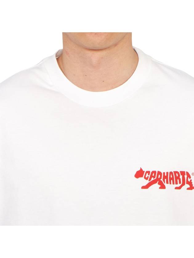 Rocky Short Sleeve T-Shirt White - CARHARTT WIP - BALAAN 6