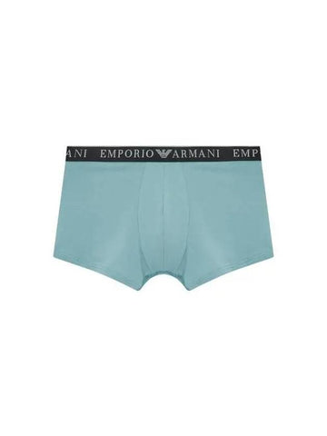 UNDERWEAR Men s Embossed Logo Banding Cotton Drawn Mint 270711 - EMPORIO ARMANI - BALAAN 1