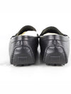 Oh Rock Driving Leather Loafer Black 9 280 - FENDI - BALAAN 4