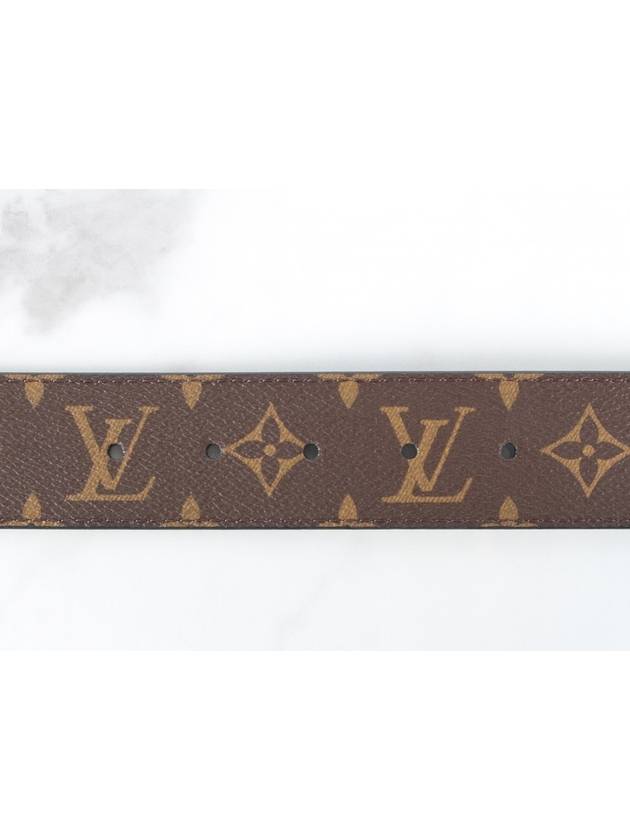 LV initial 40mm monogram belt - LOUIS VUITTON - BALAAN 5