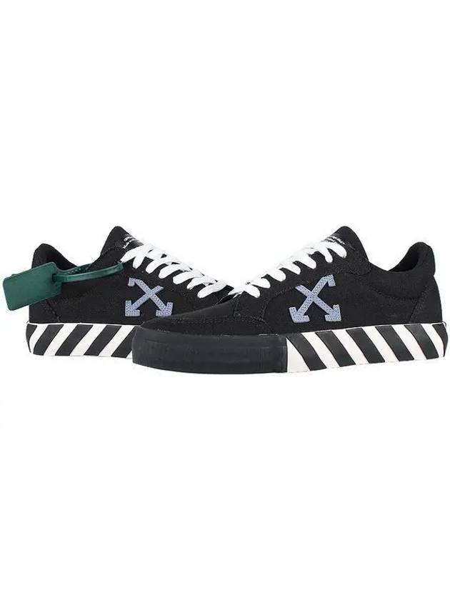 Vulcanised Low-Top Sneakers Black - OFF WHITE - BALAAN 2