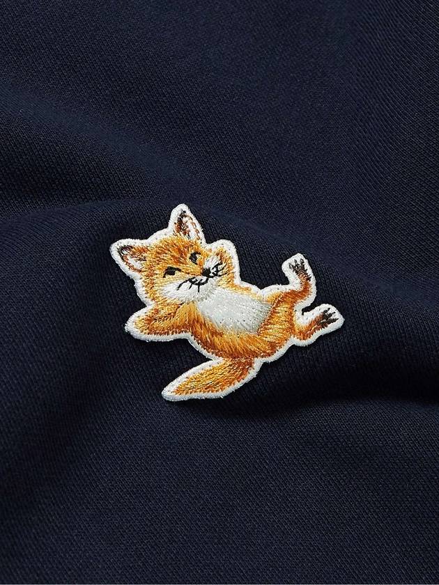 Chillax Fox Patch Classic Hoodie Navy - MAISON KITSUNE - BALAAN 5